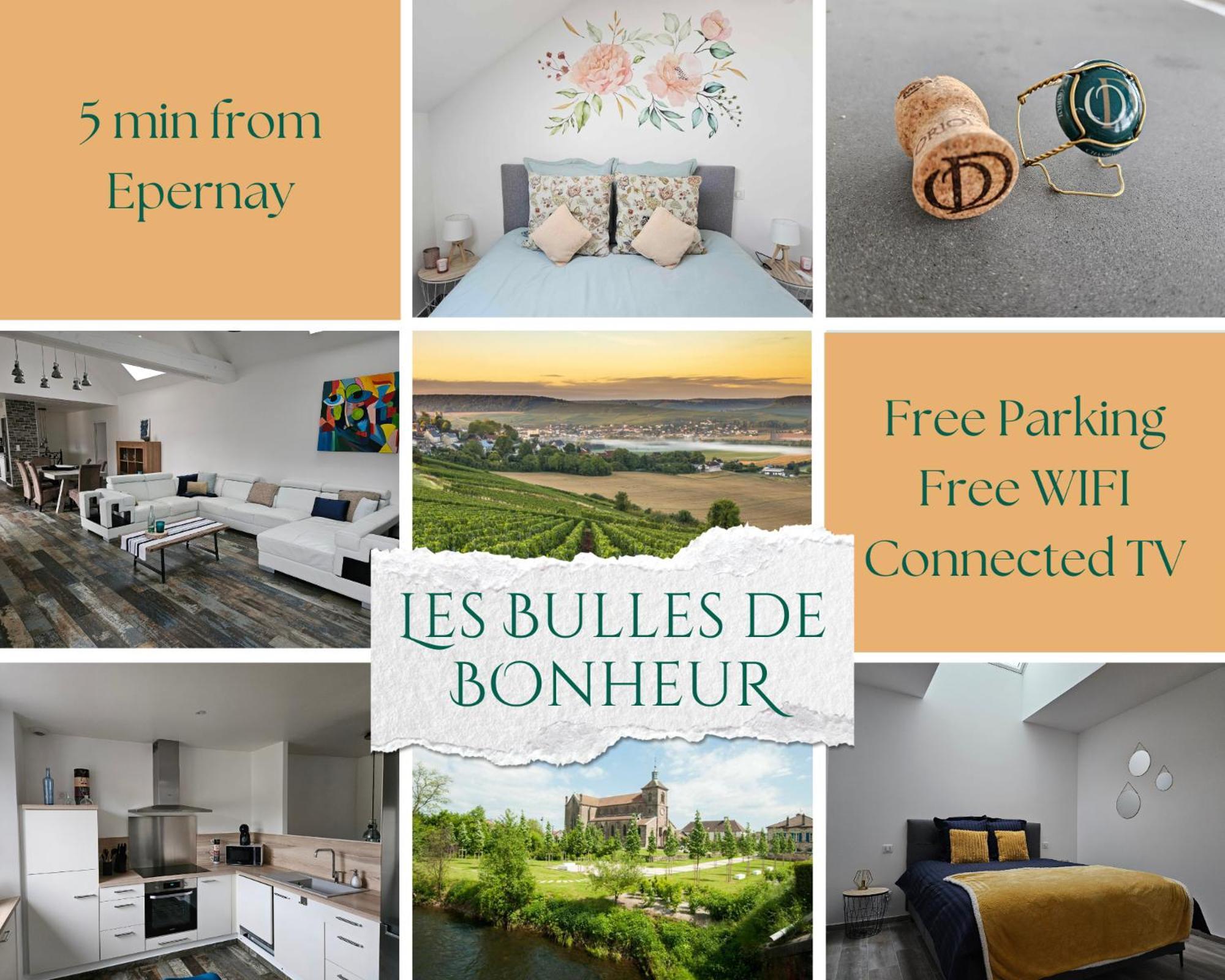 Les Bulles De Bonheur - Au Coeur Du Vignoble Champenois Chouilly